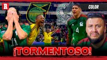 El COLOR México vs Jamaica ll Les LLOVIÓ GACHO
