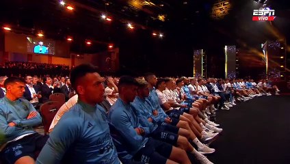 Palabras de Messi en el homenaje de la Conmebol