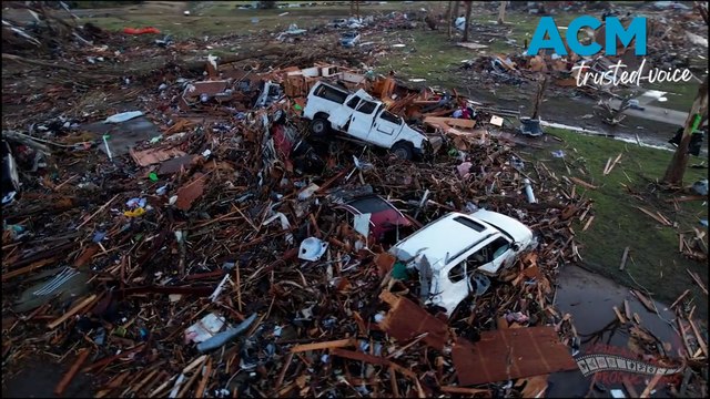 Mississippi tornado: death toll of at least 26 caused by catastrophic storms in parts of the US’s deep south