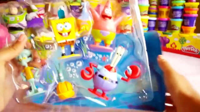 SpongeBob SquarePants Play Doh Playdough Toys & Nickelodeon Funny Kids Games