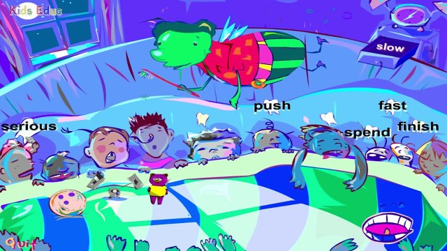 Opposites Funny Game for Kids, Find Opposite Words, Preschool & Kindergarten Activities