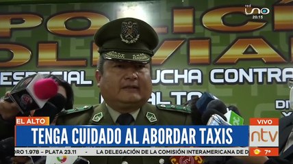 Taxista aprehendido por robar y agredir a una mujer