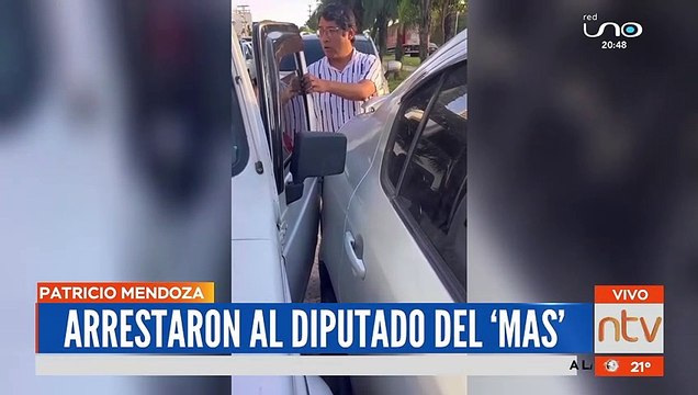 Diputado del MAS Patricio Mendoza involucrado en accidente