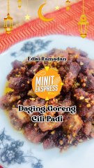 Daging Goreng Cili Padi