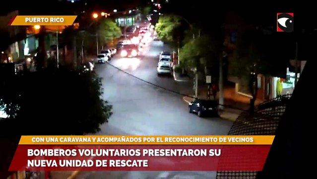 Bomberos Voluntarios presentaron su nueva unidad de rescate
