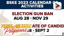 Comelec, naglabas na ng pinal na schedule para sa BSKE 2023