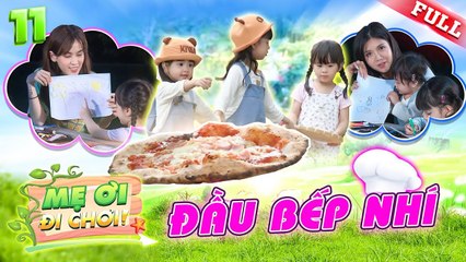 MẸ ƠI ĐI CHƠI #11 _ Hóa đầu bếp nhí làm bánh Pizza, _3 cô gái'' bán nước mía bất ổn