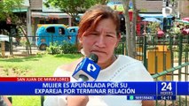 SJM: Mujer es apuñalada por su expareja por terminar la relación