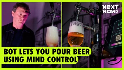 Bot lets you pour beer using mind control | Next Now