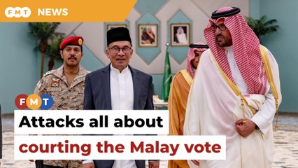 Attacks on Anwar’s Saudi visit are ‘all about Malay votes’