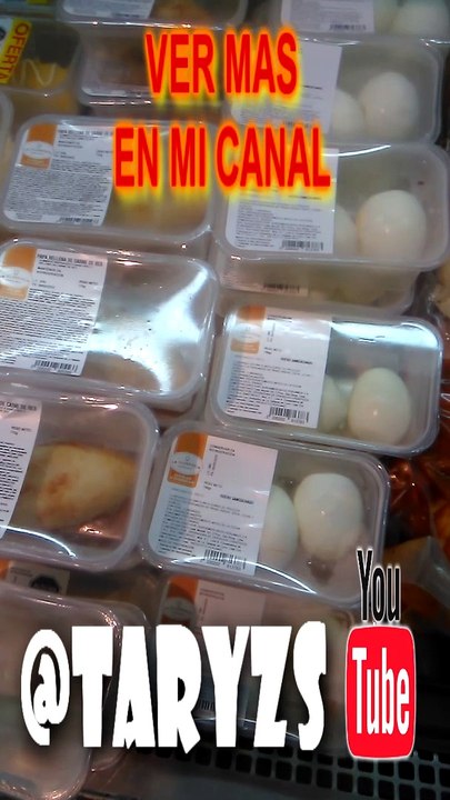 huevo sancochado en supermercado