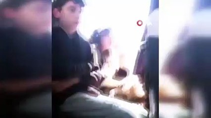 Küçükçekmece’de servis aracında çocukları sopayla döven servisçi yakalandı