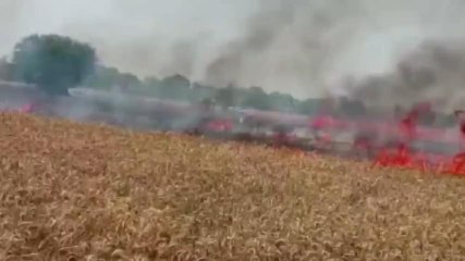 गाजीपुर में भीषण आग का तांडव, सब कुछ हो गया तबाह; देखिए लाइव वीडियो