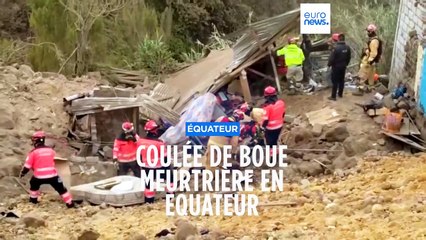 Equateur : course contre la montre pour les secours après un glissement de terrain