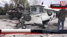 Eskişehir'de uygulama noktasındaki kazada 5'i polis, 6 kişi yaralandı
