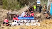 Equador mantém esperança de encontrar sobreviventes de deslizamento de terras