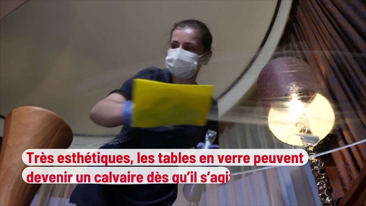 Table en verre : comment nettoyer sans laisser de traces ?