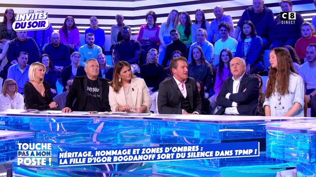 Sasha Bogdanoff s'est exprimée sur son père Igor Bogdanoff sur le plateau de Touche pas à mon Poste (C8), abordant notamment le changement physique de son papa et de son frère jumeau Grichka.