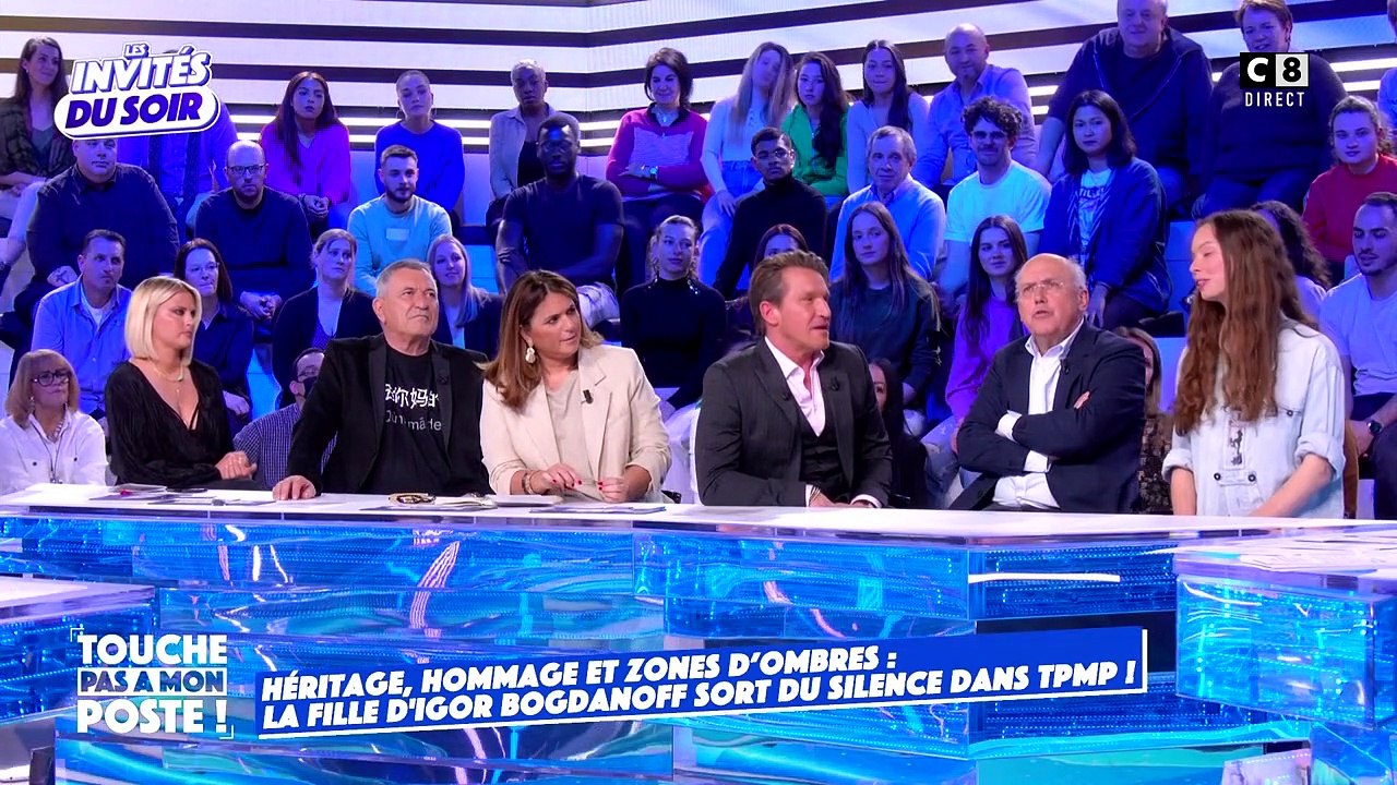 Sasha Bogdanoff s'est exprimée sur son père Igor Bogdanoff sur le plateau de Touche pas à mon Poste (C8), abordant notamment le changement physique de son papa et de son frère jumeau Grichka.