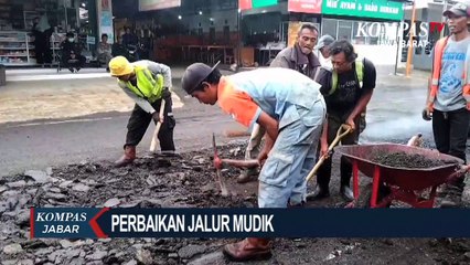 H-10 Perbaikan Jalur Mudik Selesai