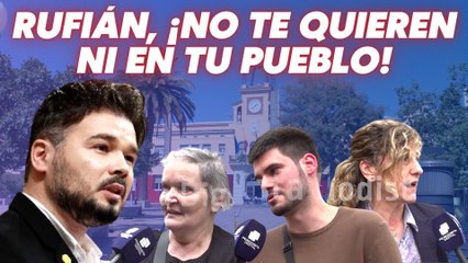  GABRIEL RUFIÁN, el ‘indepe’ al que no quieren ni en su pueblo: “¡Viene a hacerse la foto!” 