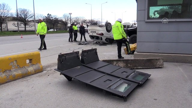 Uygulama noktasında feci kaza! 5'i polis 6 yaralı