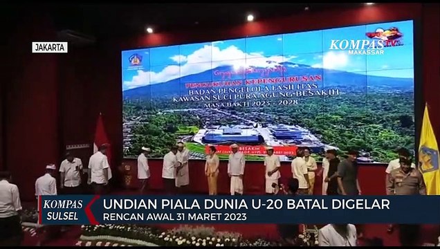 Undian piala dunia U-20 batal digelar