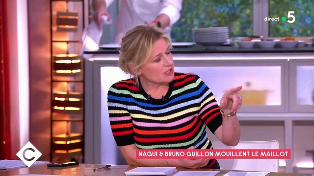 Nagui révèle dans C à vous sur France 5 s’être blessé lors du tournage de son nouveau jeu de France 2: Un ostéopathe m'a remis quelques vertèbres en place - VIDEO