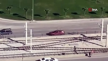 Bursa’da hırsızlar canlarını hiçe sayarak mazgalları böyle çaldı