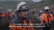 Rescuers search for missing people after deadly landslide in Ecuador