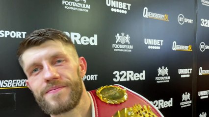 Jason Cunningham targets Liam Davies fight after winning WBO Inernational super bantamweight title
