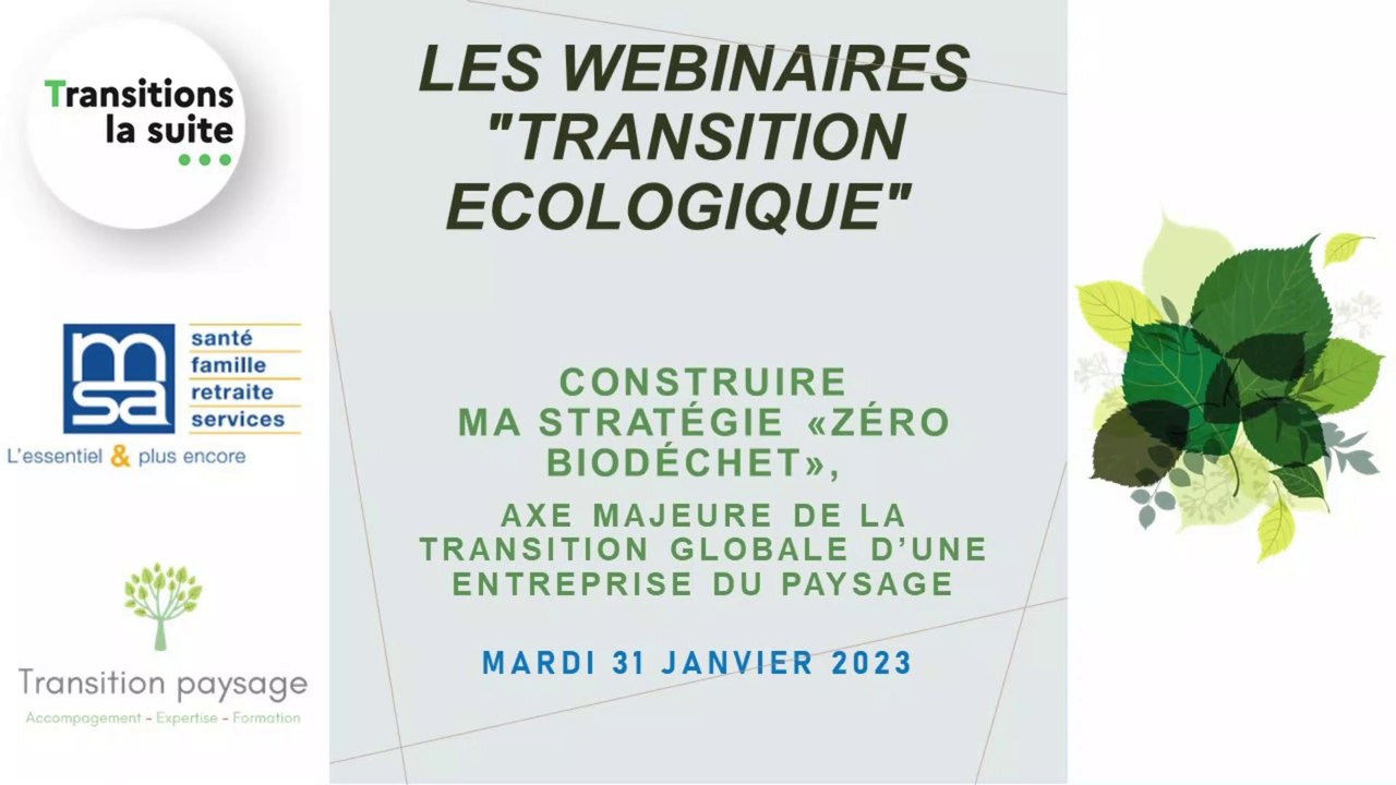 Webinaire Construire ma stratégie zéro biodéchet