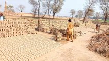 How Red Bricks are made at Brick Kiln - Clay Bricks