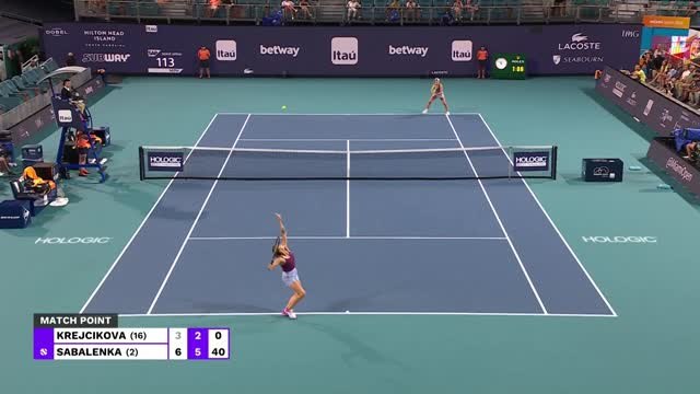 Ruthless Sabalenka makes it 20 wins for the year