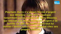 Harry Potter : la raison pour laquelle il n'a jamais offert d'argent aux Weasley ?
