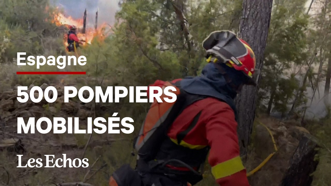 L’Espagne touchée par son premier feu de forêt majeur de l’année