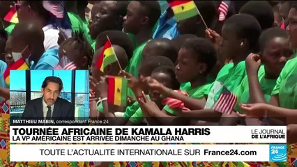 Ghana : les enjeux de la visite de Kamala Harris en Afrique