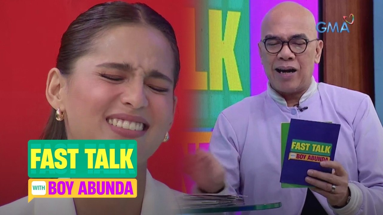 Fast Talk with Boy Abunda: person: Jasmin Curtis-Smith, selosa raw?! (Episode 47)