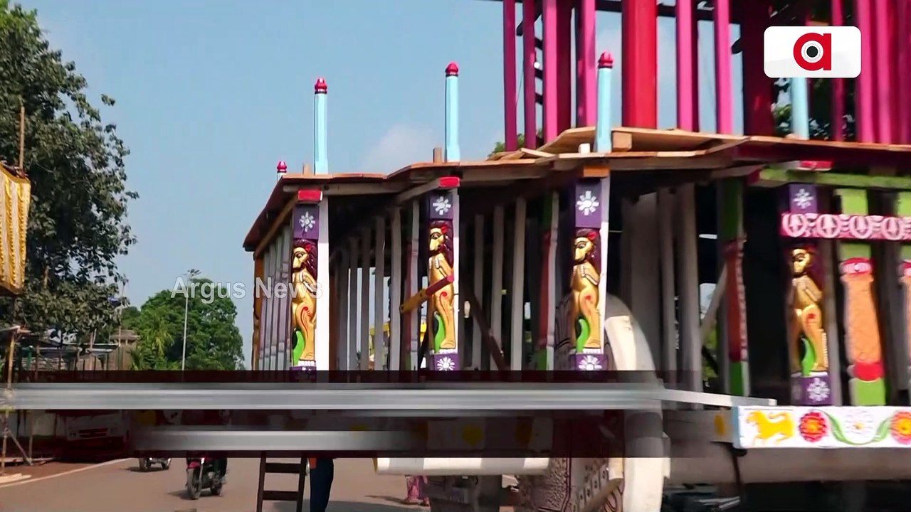 Lord Lingaraj's Rukuna Rath Yatra To Be Held Tomorrow In Bhubaneswar