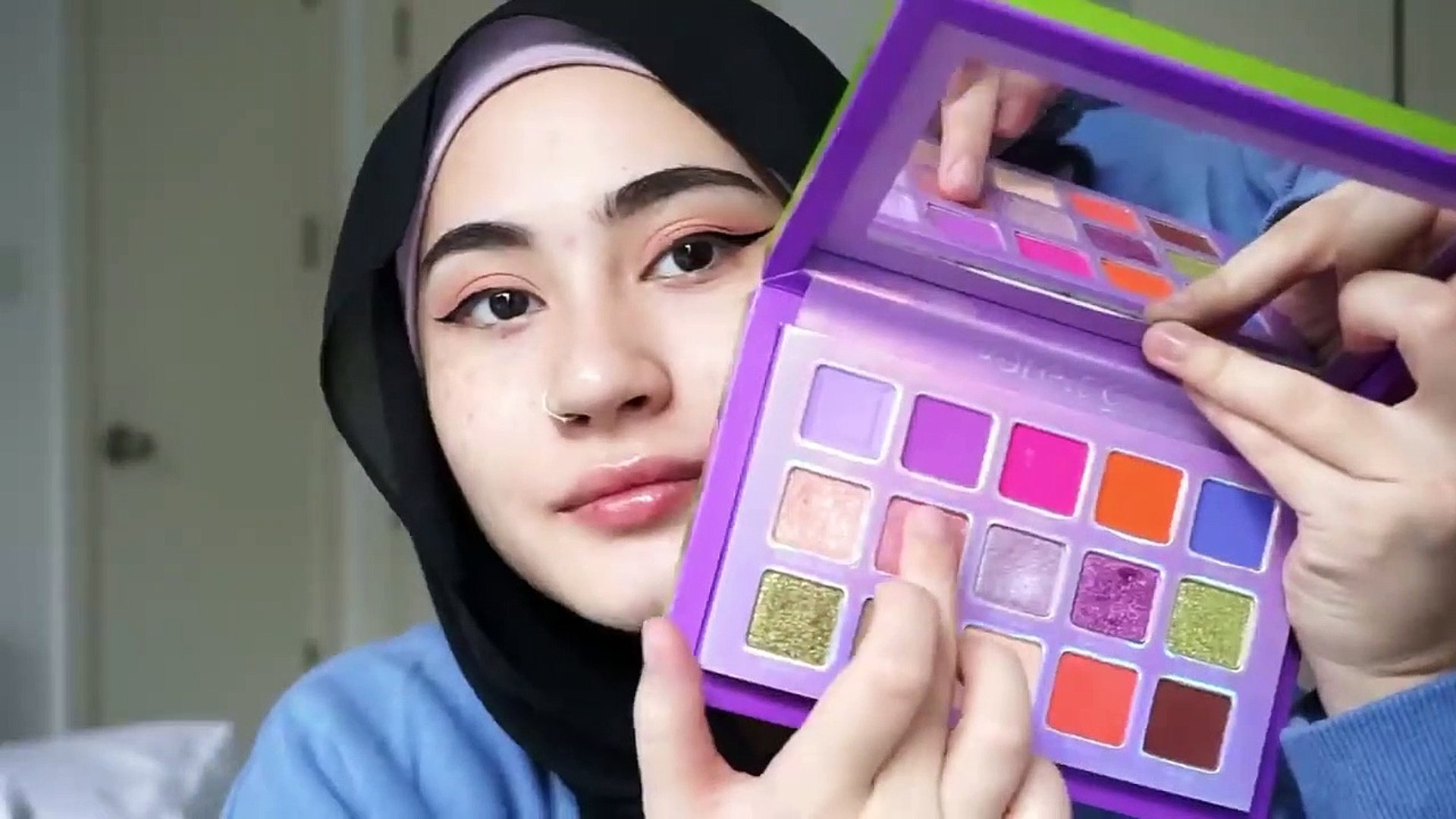 Everyday simple makeup  and Hijab Tutorial