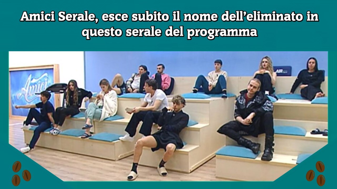 Amici Serale, esce subito il nome dell’eliminato in questo serale del programma