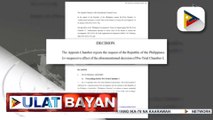 Appeal Chamber ng ICC, ibinasura ang apela ng Pilipinas kaugnay sa imbestigasyon sa war on drugs ni dating Pangulong Duterte