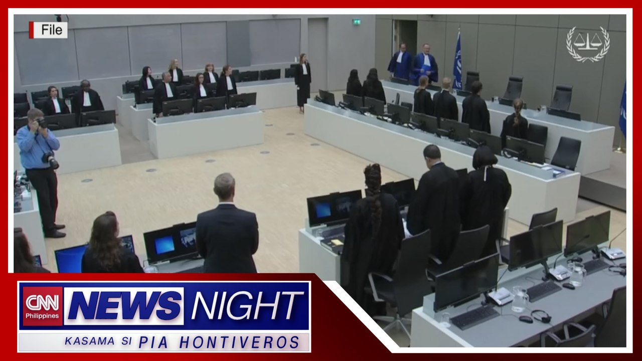 ICC ibinasura ang hiling ng pamahalaan na suspendihin ang imbestigasyon | News Night