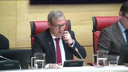 Respuesta de Veganzones al requerimiento sobre el Serla en la comisión de Industria, Comercio y Empleo