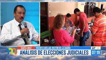 Video herunterladen: Cuellar, Rector Uagrm, cuestiona aprobación de proyecto de ley para la preselección de las Elecciones Judiciales