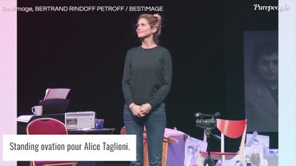 Alice Taglioni : Tonnerre d'applaudissements pour l'actrice, son compagnon Laurent Delahousse caché dans la foule