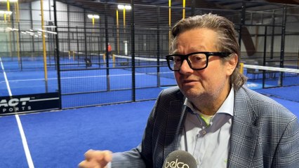Marc Coucke: "Notre ambition est d'ouvrir quelques clubs de Padel en Wallonie"