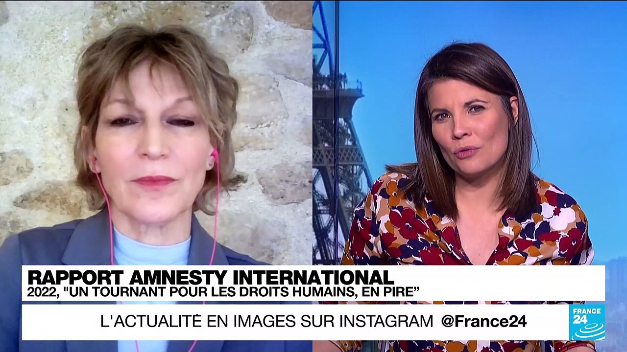 Rapport d'Amnesty International : l'année 2022, "un tournant pour les droits humains"