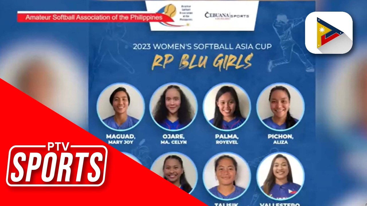 RP Blu Girls na sasabak sa 2023 Women's Softbal...