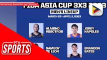 Official lineup para sa FIBA Asia Cup 3X3, inilabas na